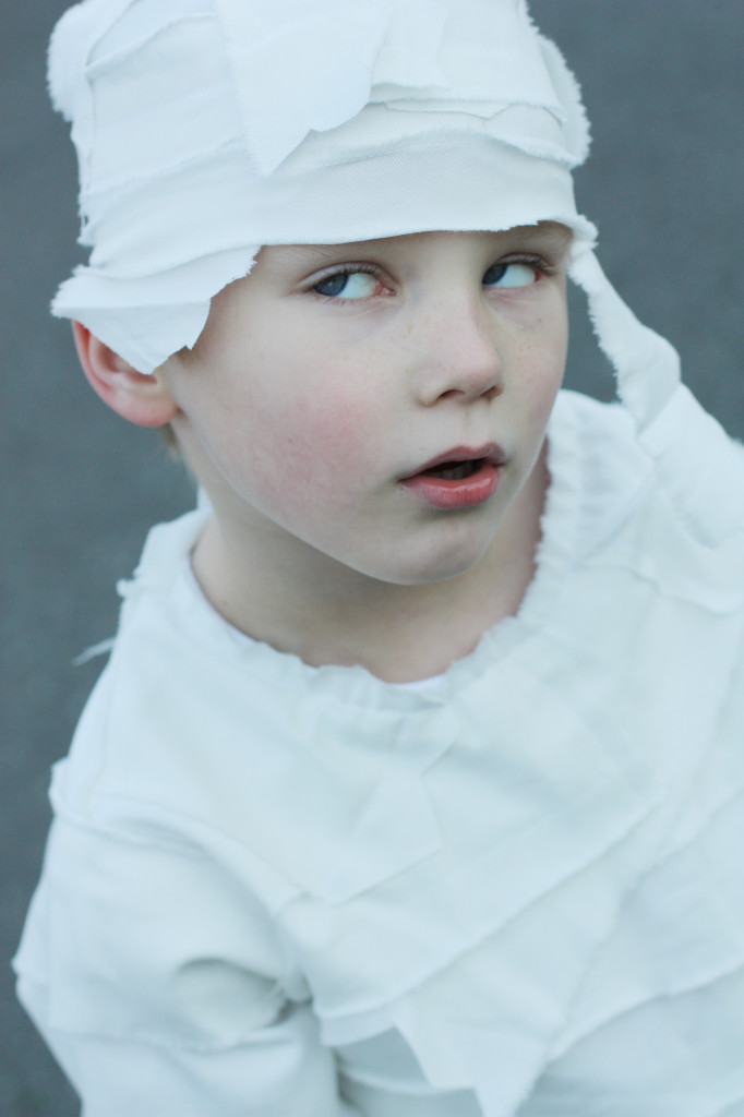 DIY Mummy Costume For Kids - Sew Much Ado