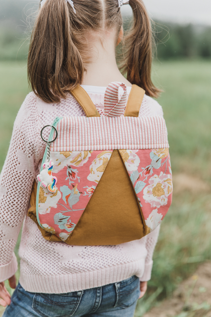 Girl's Backpack Pattern with Cricut + Simplicity Sew Much Ado