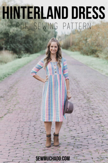 Jo-Ann Rainbow Linen Hinterland Dress - Sew Much Ado